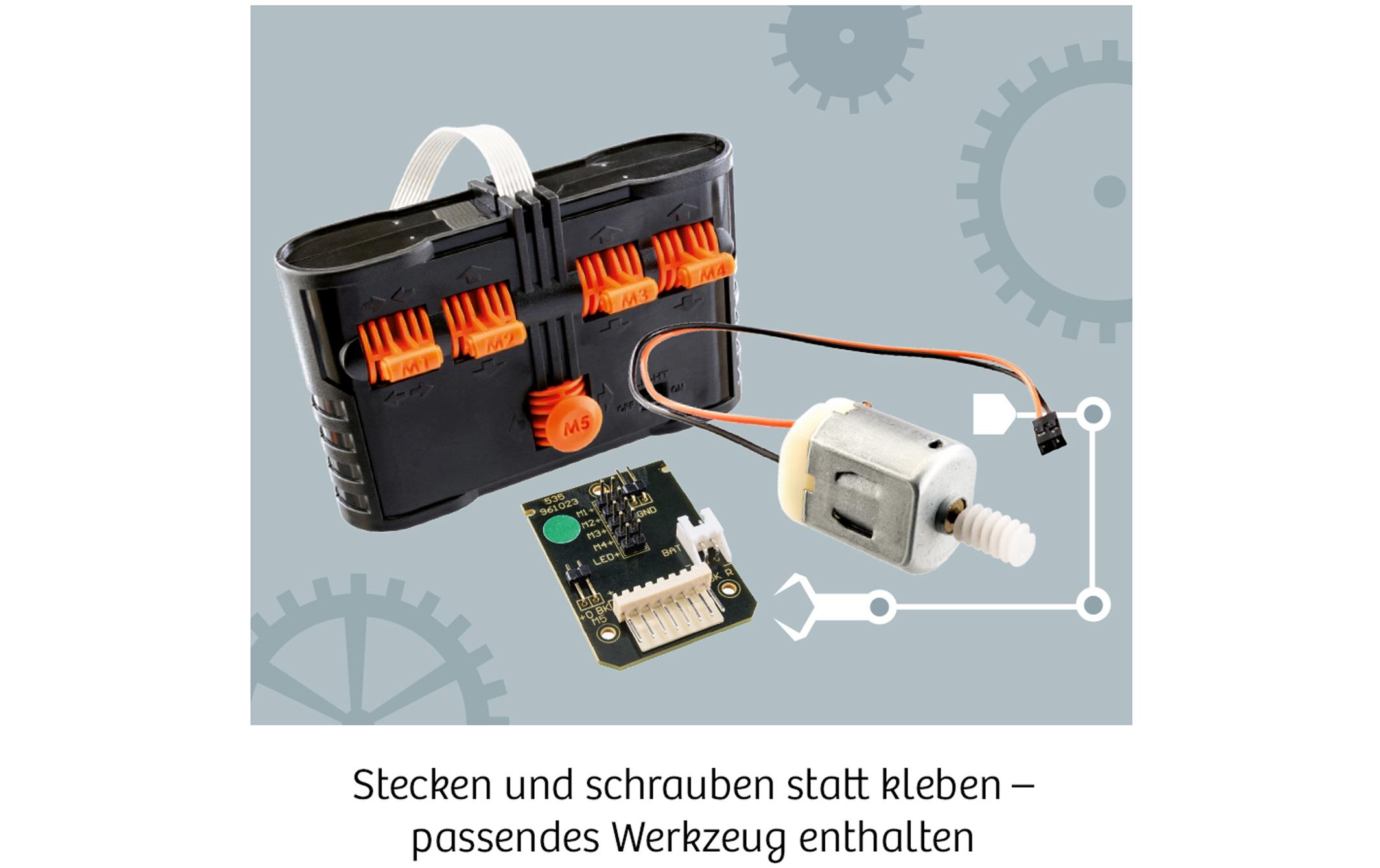 Experimentierkasten Roboter-ArmEin hochwertiger Modellbausatz für Roboter-Fans