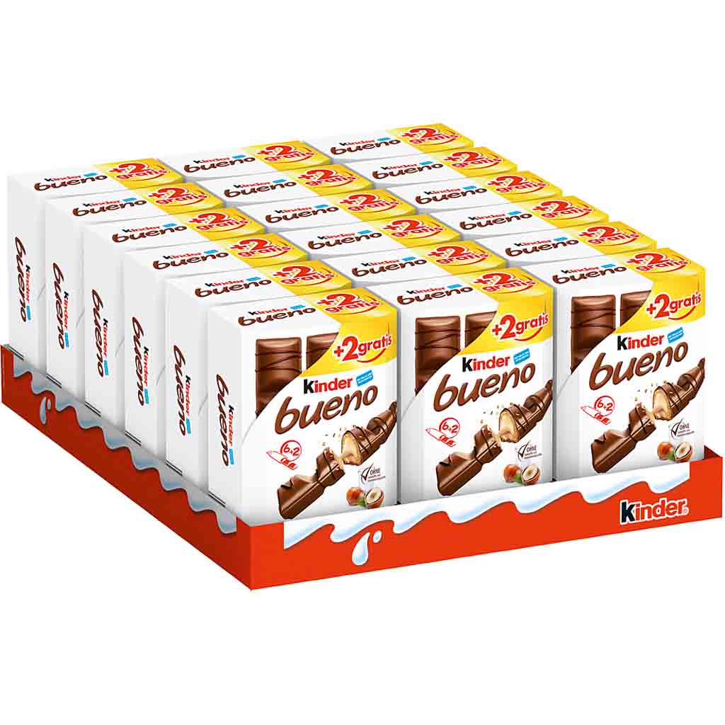 Kinder Bueno 8 Schokoriegel 172g MHD:6.5.25