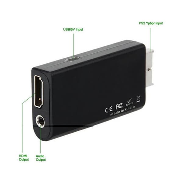 Raptor Adapter HDMI til PS2