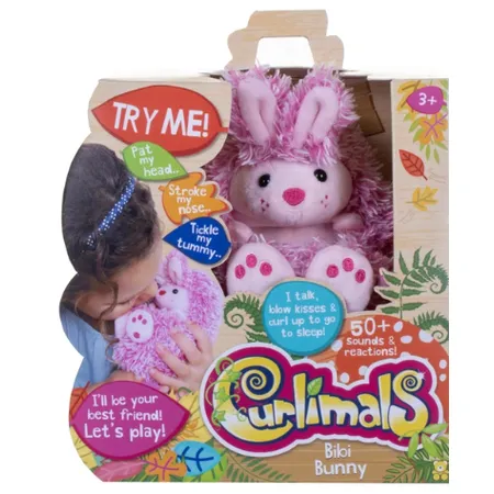 Curlimals Bibi der Hase pink