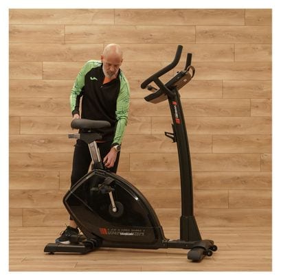 Vélo d'appartement BH Vanquish Multimedia - Kinomap et Zwift - roue d'inertie 14kg - moniteur multimedia