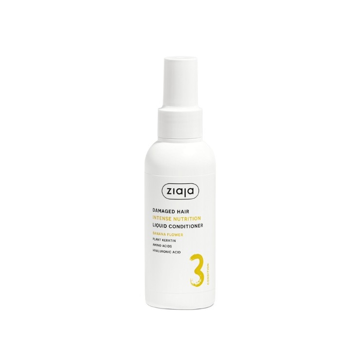 Ziaja Banana Flower Nährende flüssige Haarspülung 125 ml