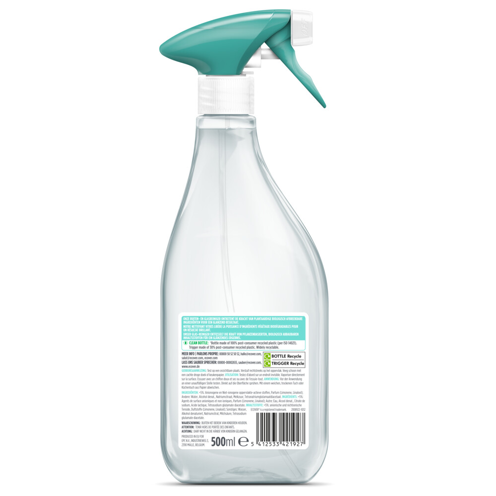 Ecover Glasreiniger Spray500 ml
