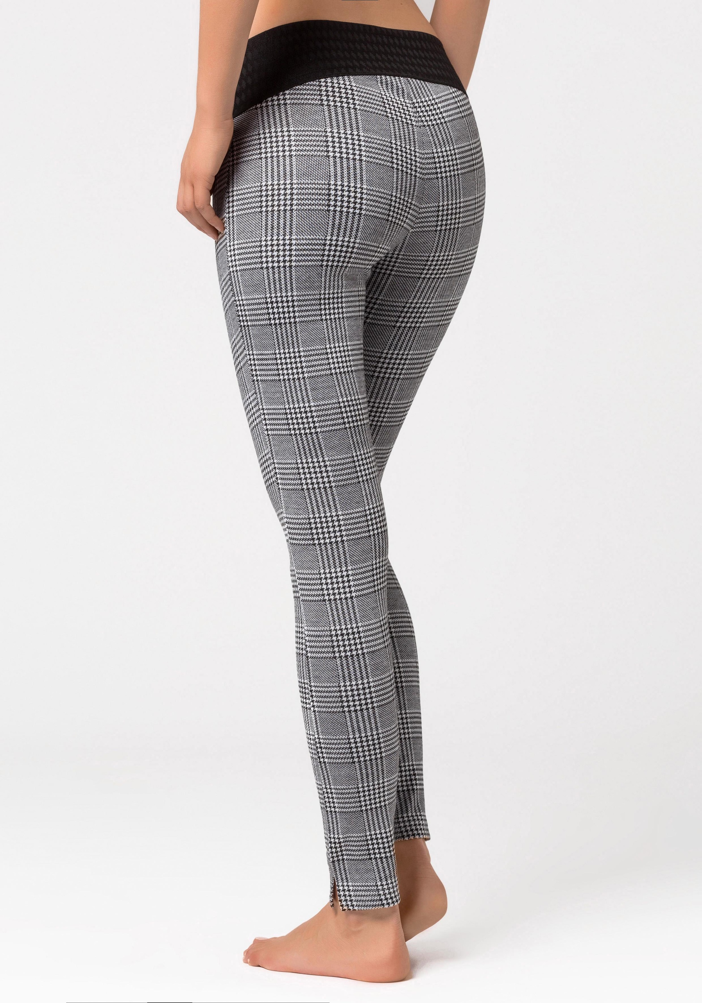 Buffalo Leggings  im Glencheck-Design, elastisch, modisch