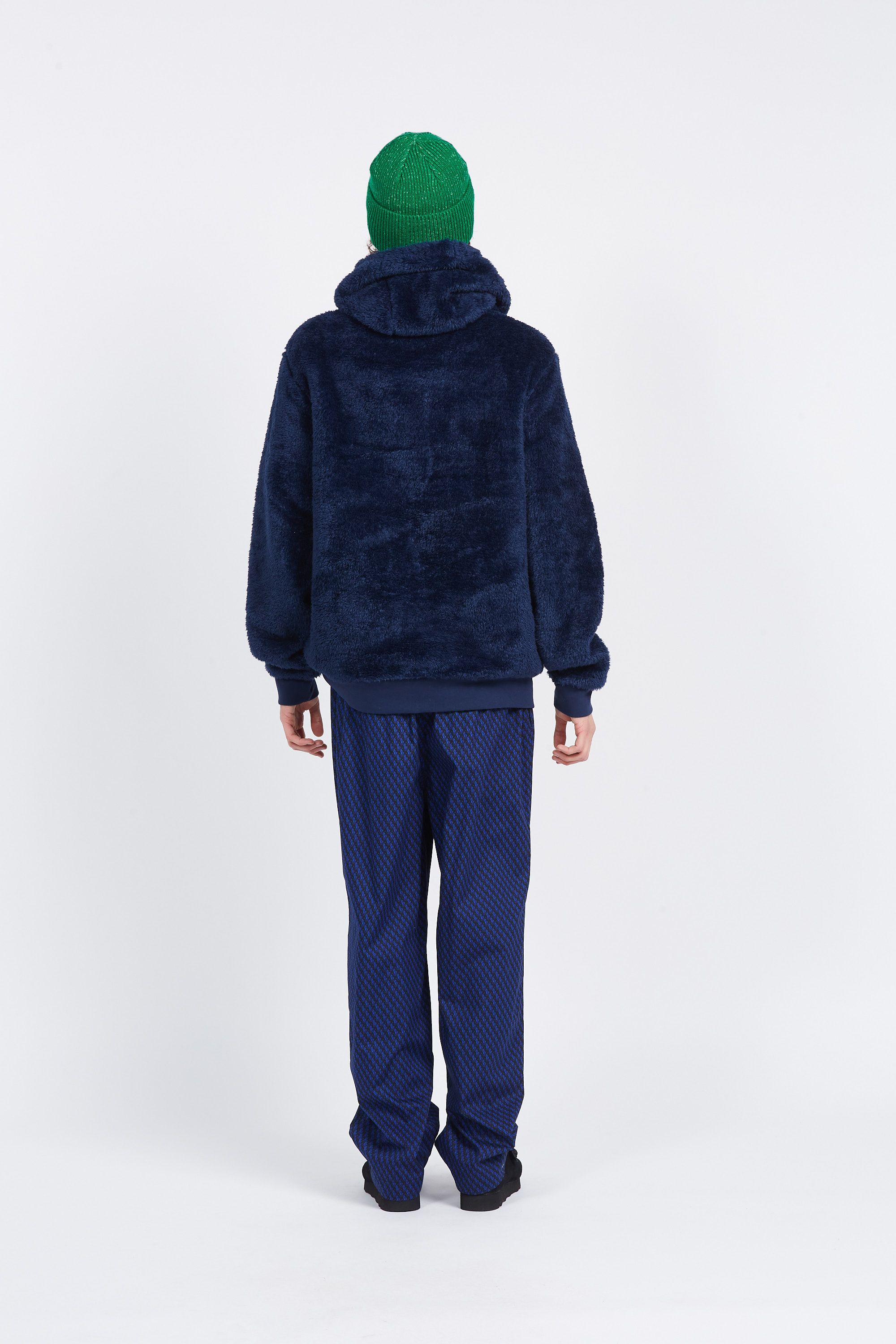 POLO RALPH LAUREN Hoodie HI PILE FLEECE-LSL-SWS Bleu