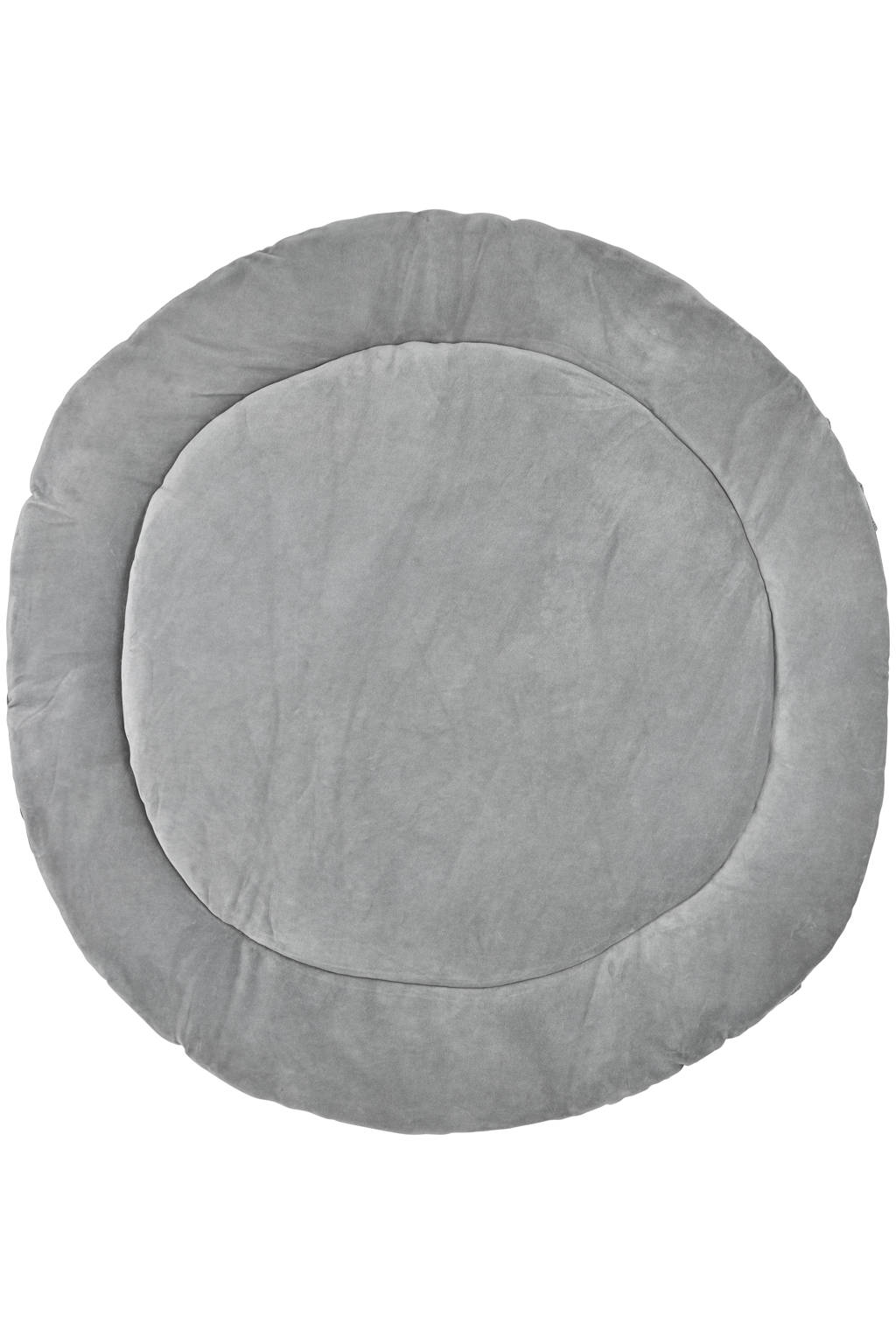 boxkleed rond Knots Ø 95 cm grijs