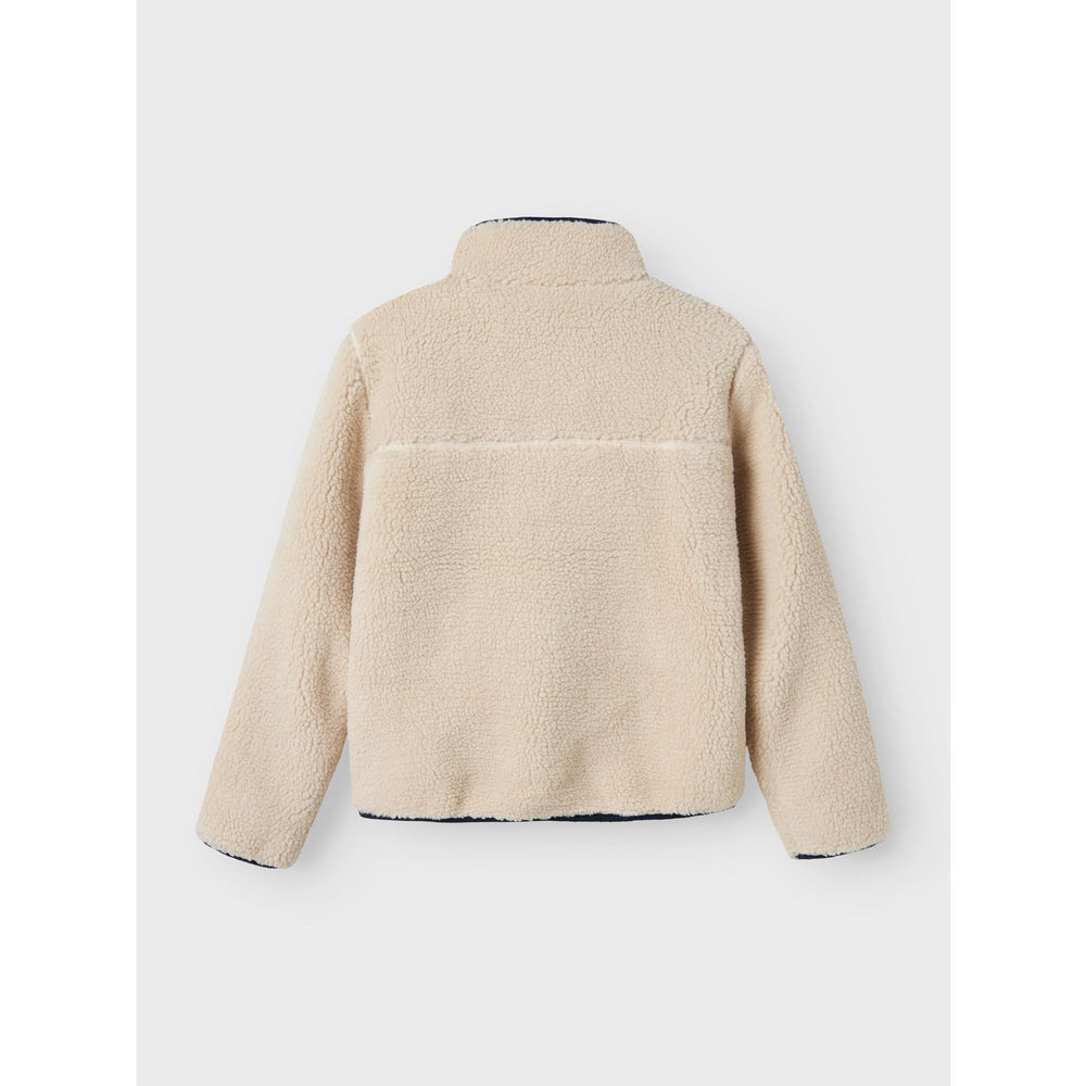 Køb Name It Moonbeam Chest Pocket Dark Sapphire Nknmattia Sherpa Jakke Pb