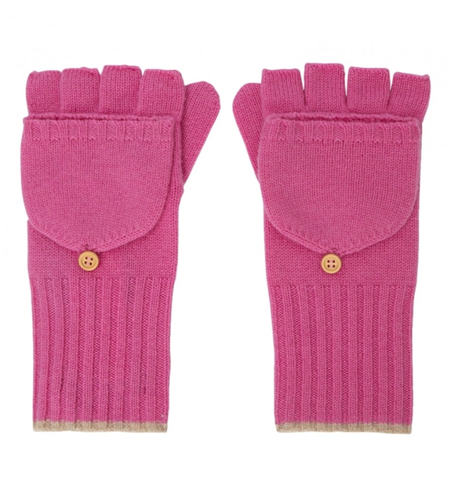 Luvas de lã rosa ECOALF Woolalf