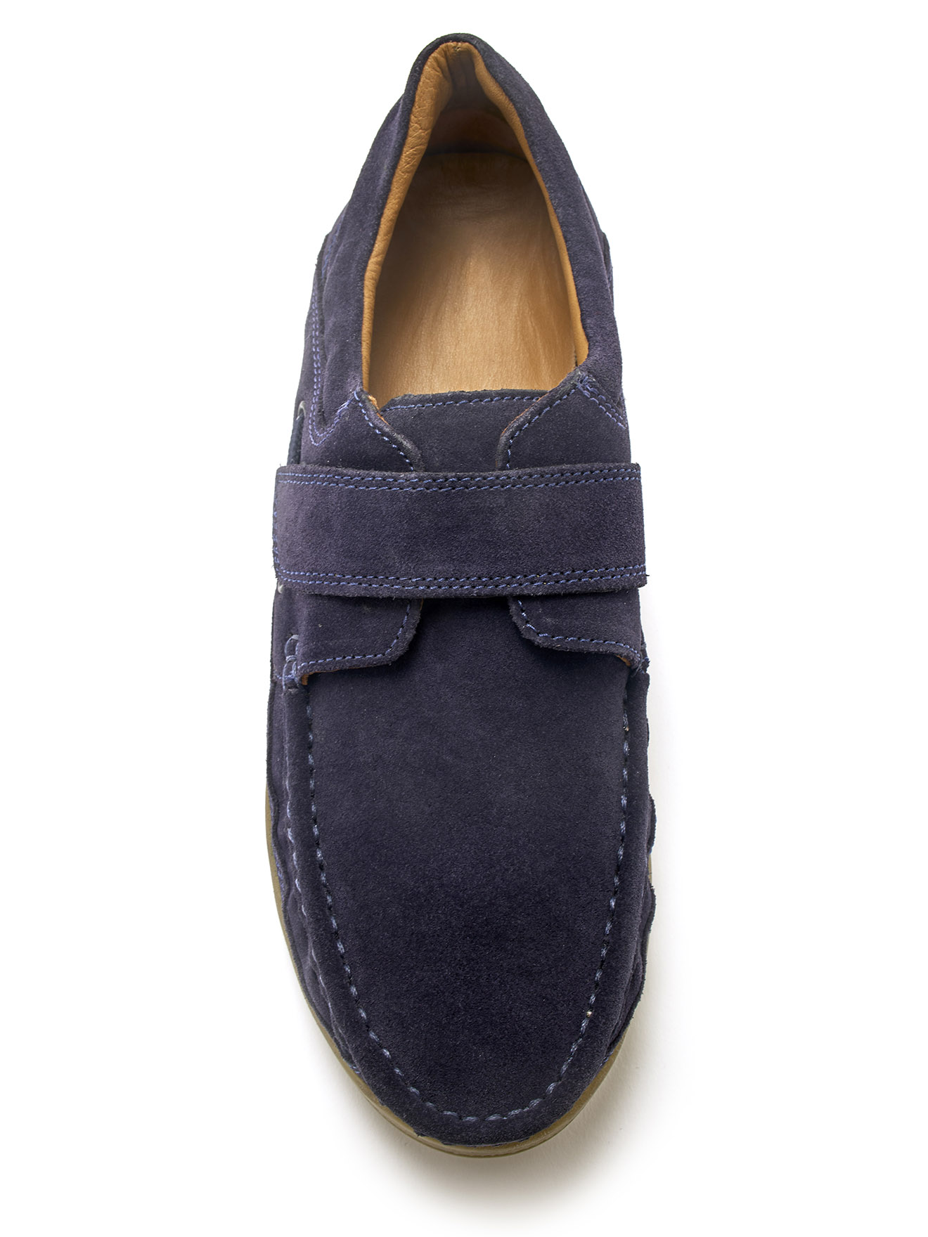 Derbies cuir à patte scratch