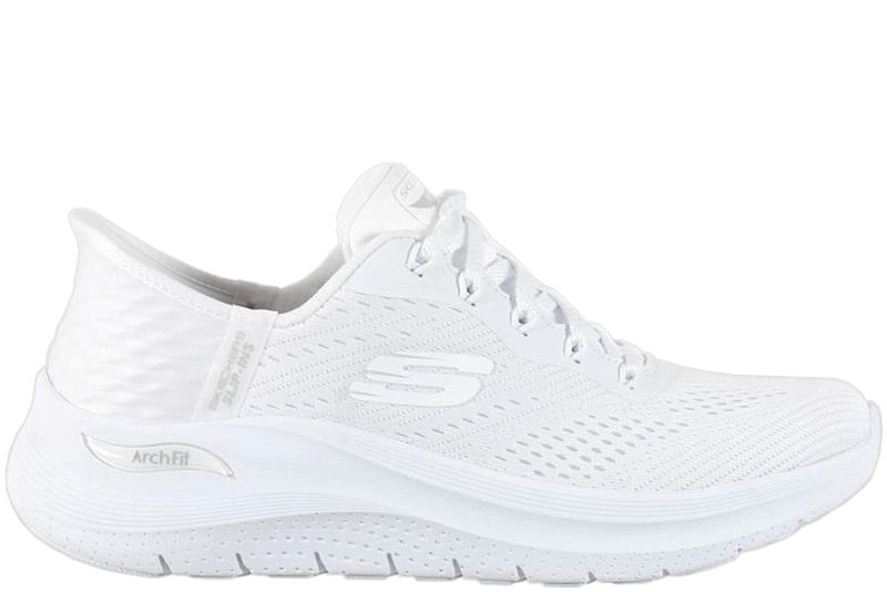 SKECHERS ARCH FIT 2.0 EASY CHIC - SLIP IN WHITE SNEAKER