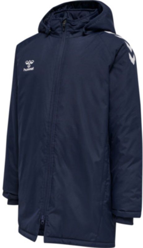 Hummel - Core XK - Bench Jas - Zwart - Gewatteerde Vulling, Polyester Geweven Stof