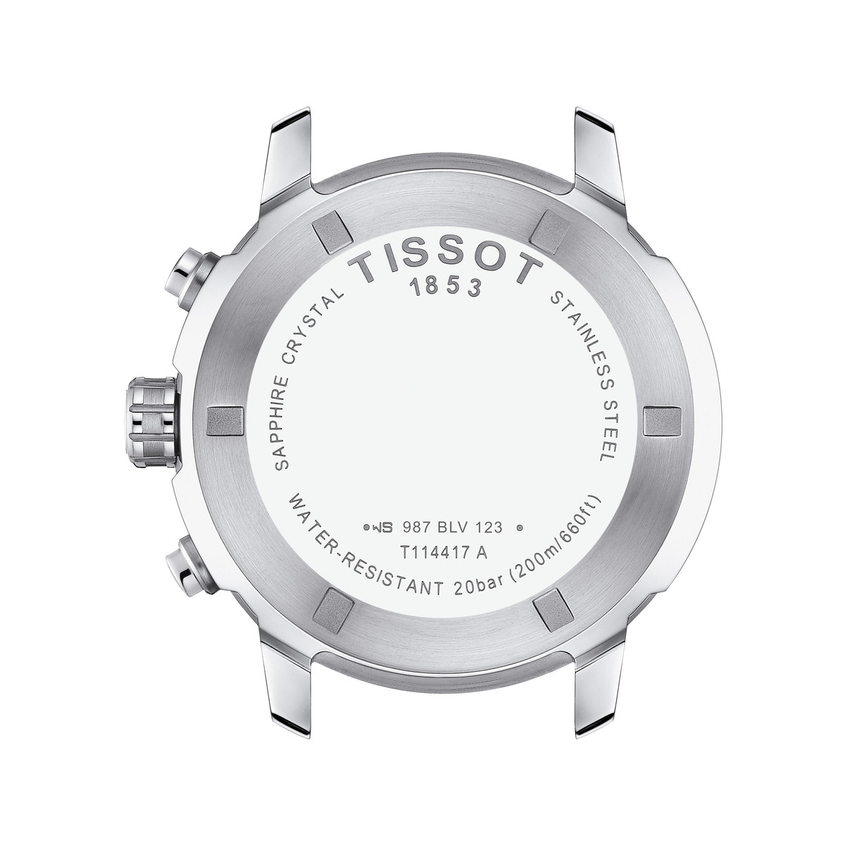 Montre TISSOT T-sport homme bracelet acier inoxydable gris