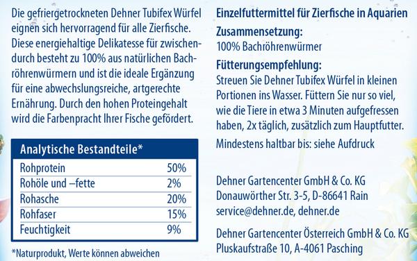 Dehner Aqua Tubifex Würfel