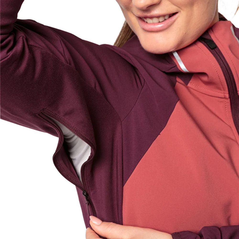 Vaude LARICE - Veste Femme 190 cassis