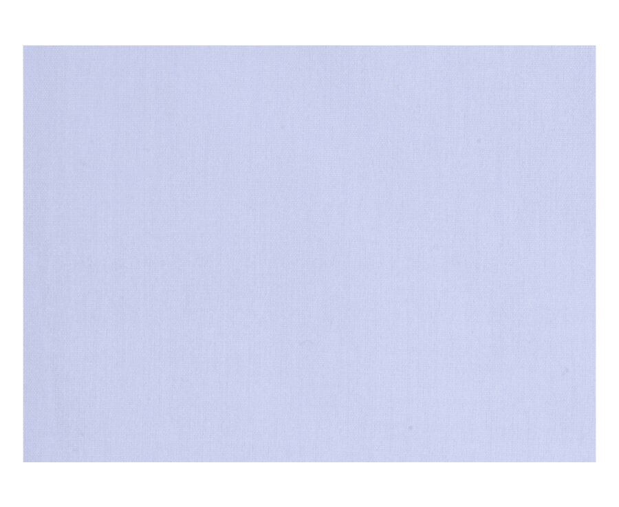 Chemise bleu pâle coton - Col français - LOUIS CLASSIC