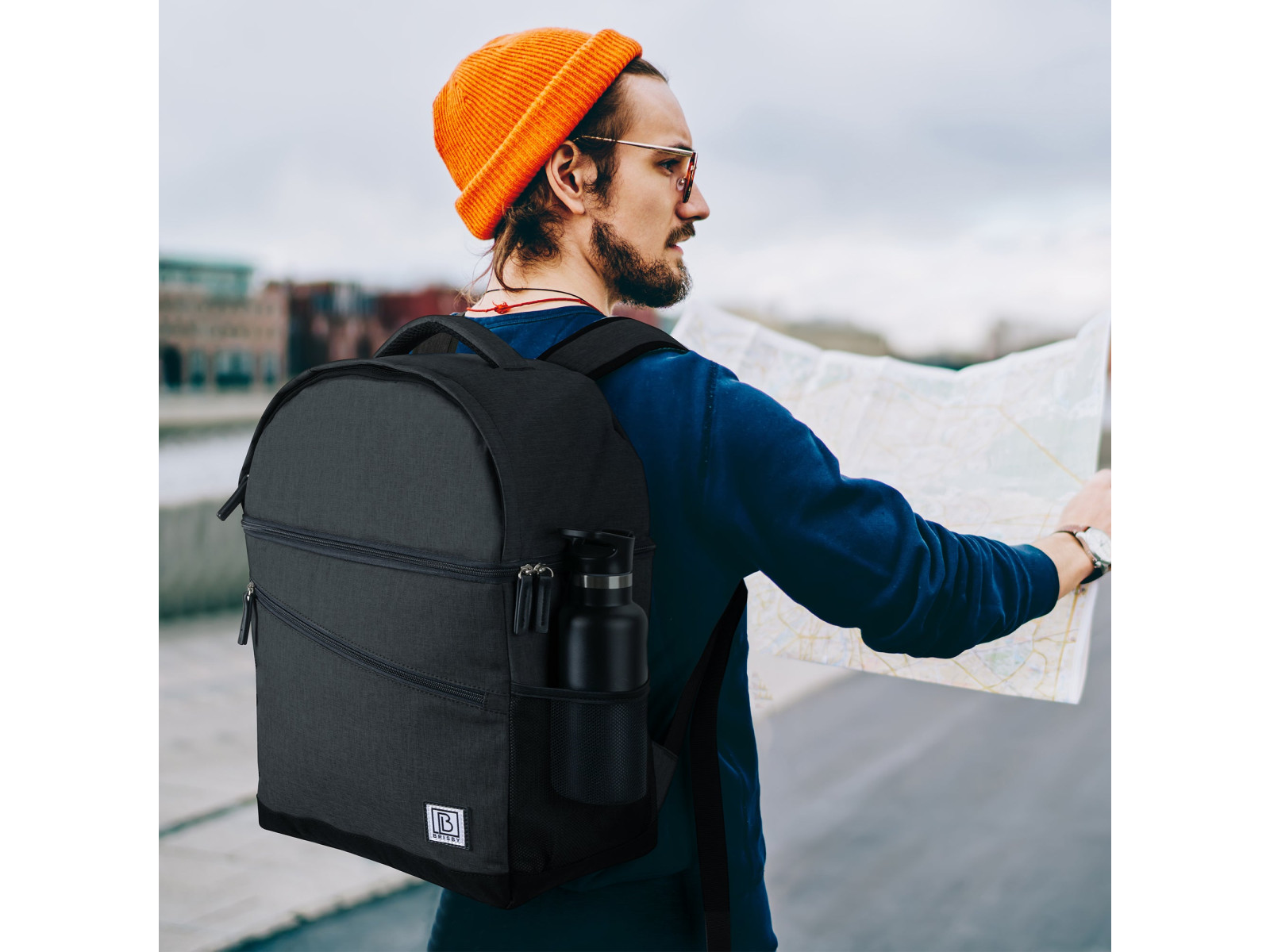 Brisby 25 liter koeltas rugzak - Black