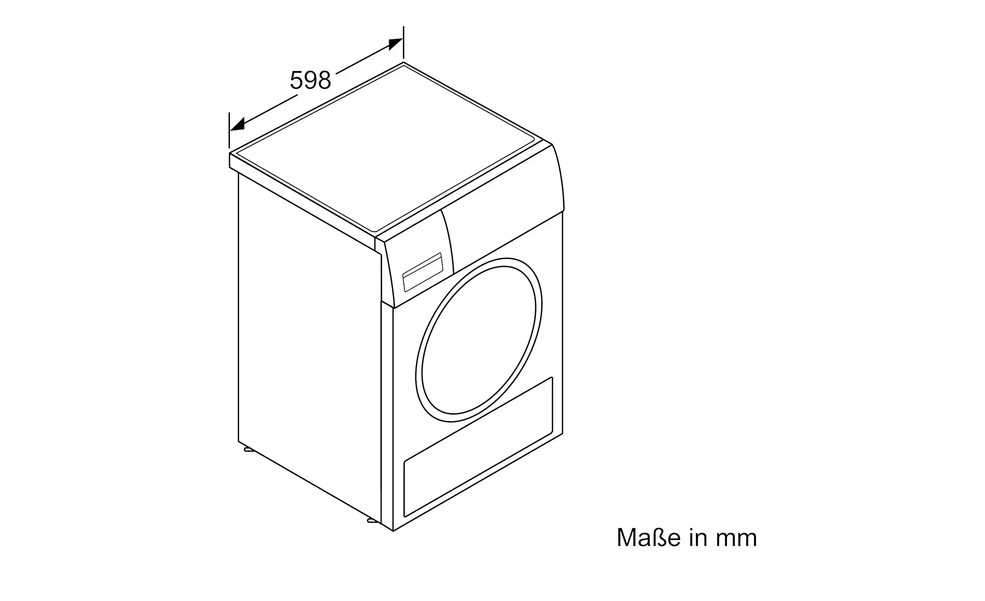 BOSCH Wärmepumpentrockner WTH85VWIN