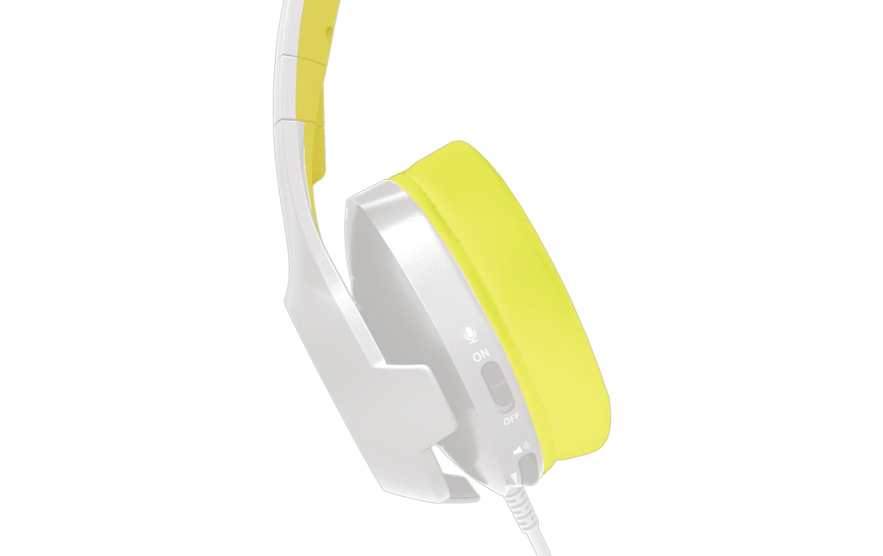Headset Pikachu – Pop WeissKomfortables Gaming-Headset für die Switch im Pokémon Design