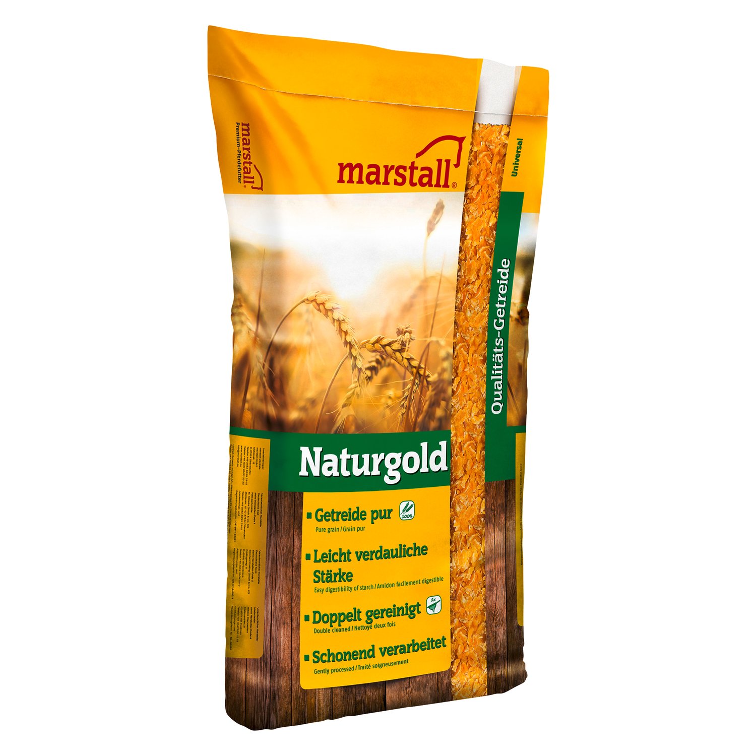 marstall Naturgold Maisflocken  - 20 kg