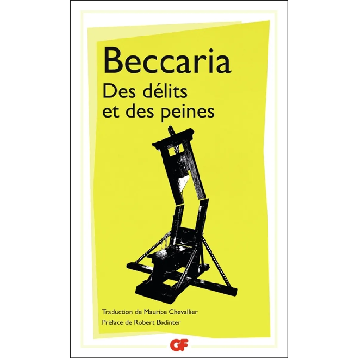 Des délits et des peines · Occasion