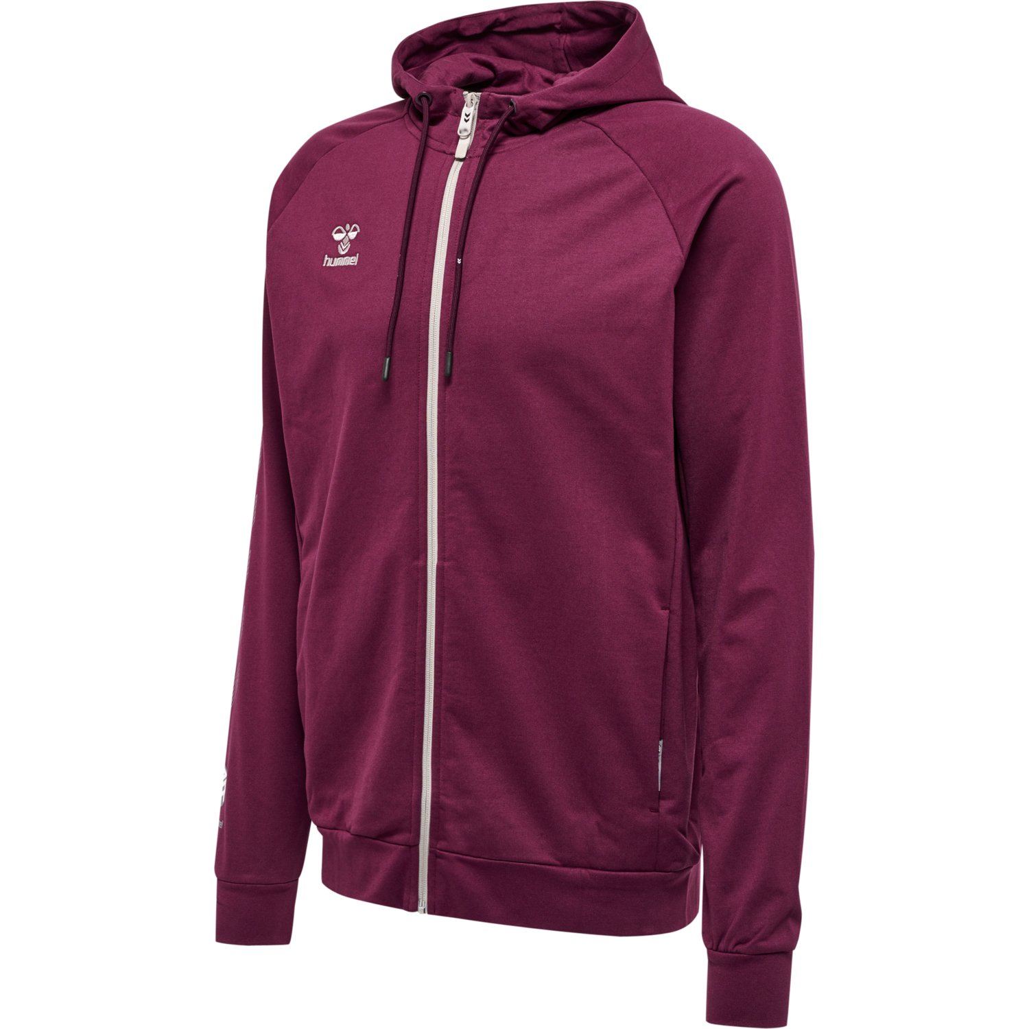 hmlMOVE GRID COTTON ZIP HOODIE