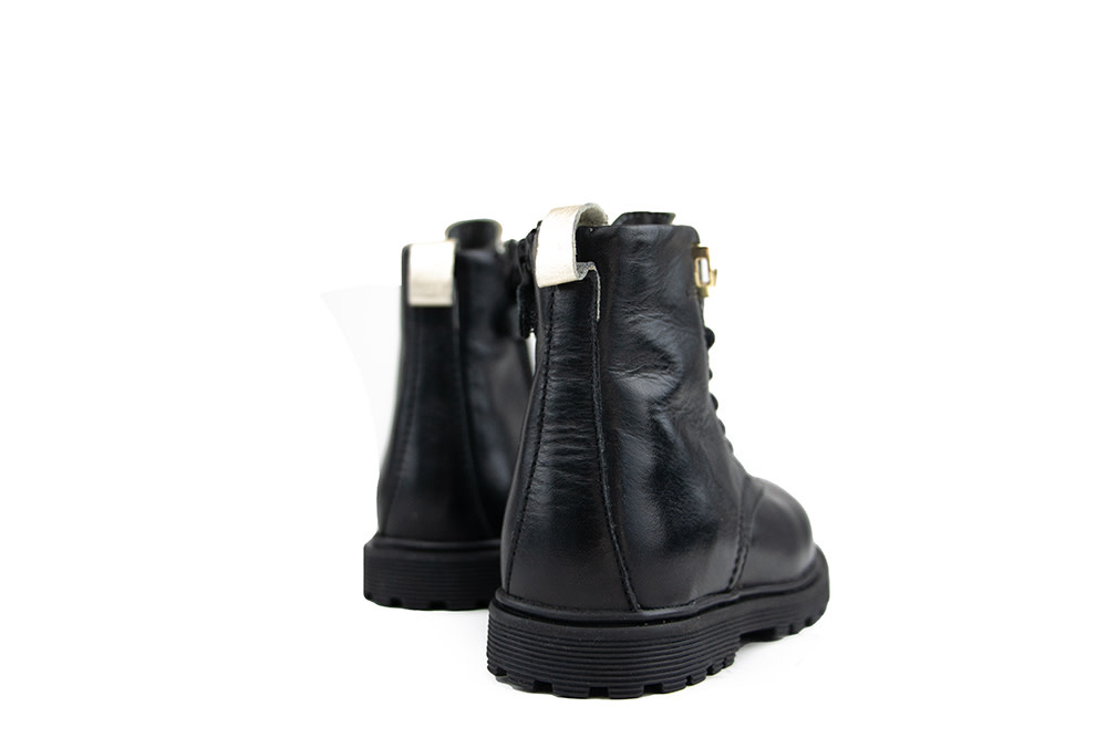 Pinocchio Veterboot Zwart Goud