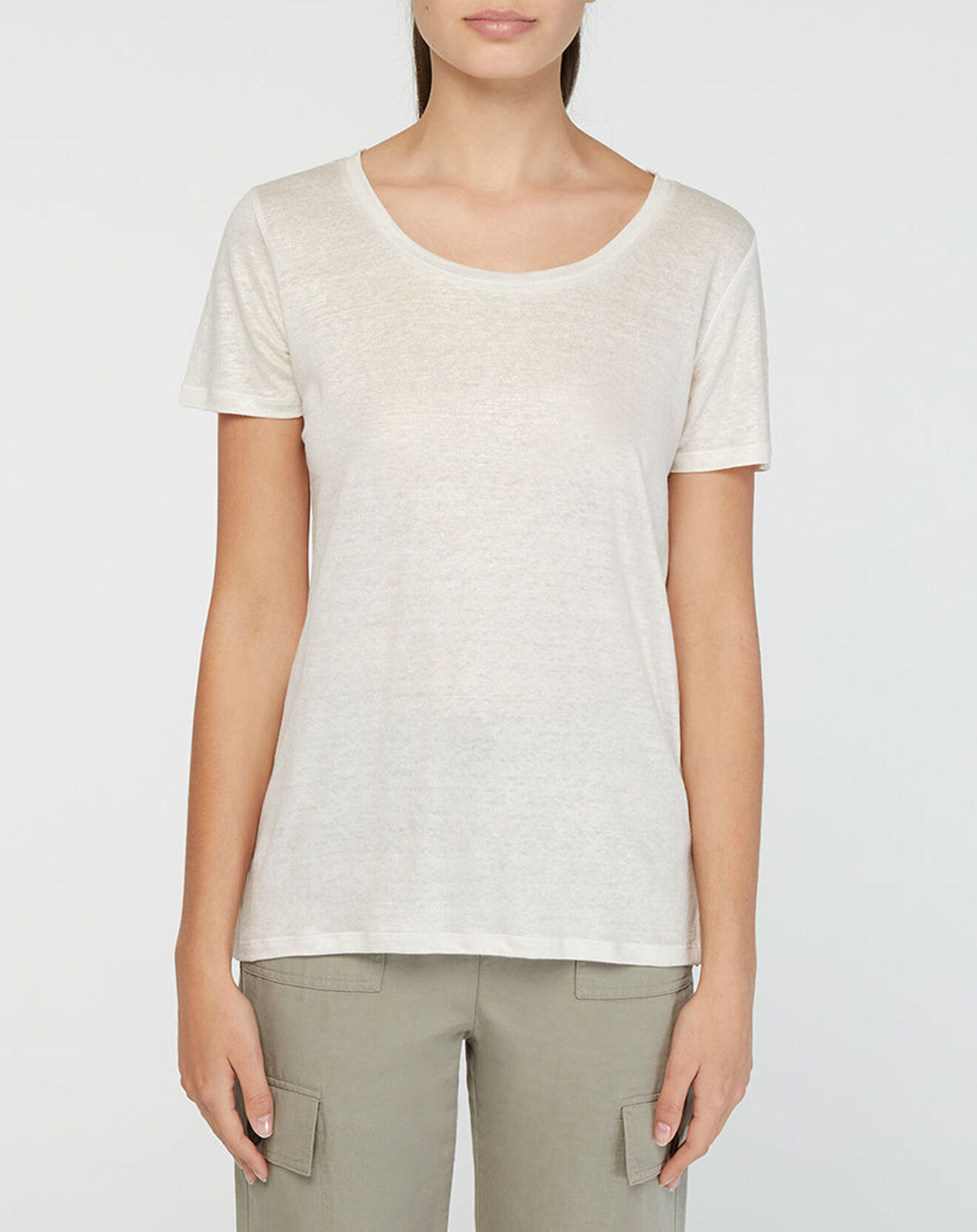 Jodhpur T-Shirt 100% Lin Bahia écru