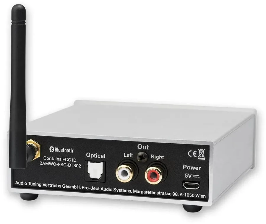Pro-ject BT Box S2 HD Silver Récepteurs Bluetooth
