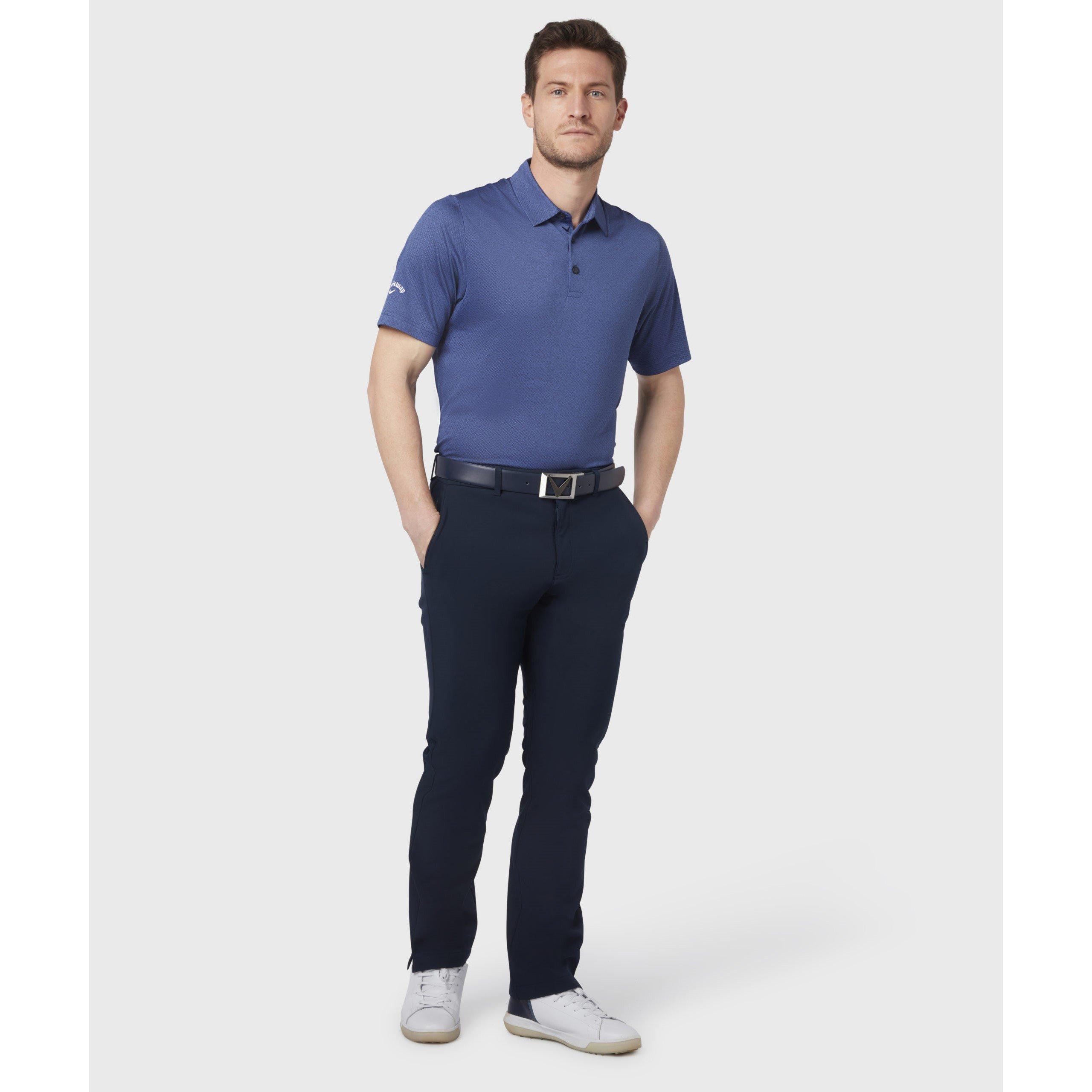 Callaway Jacquard Polo Shirt Mens