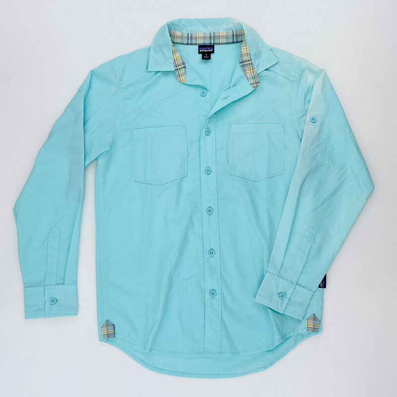 Boys' L/S Rio North Shirt - Seconde main Chemise enfant - Vert - M