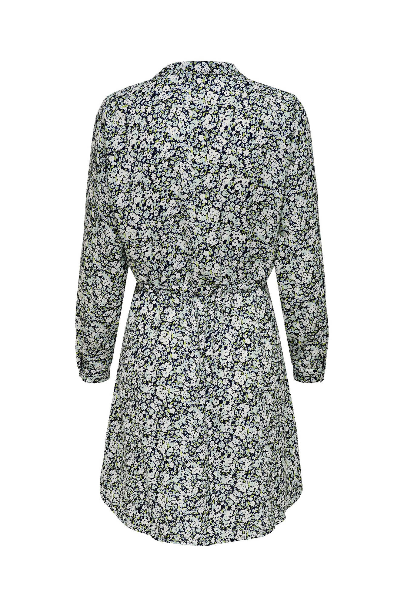 vestido camisa com botões