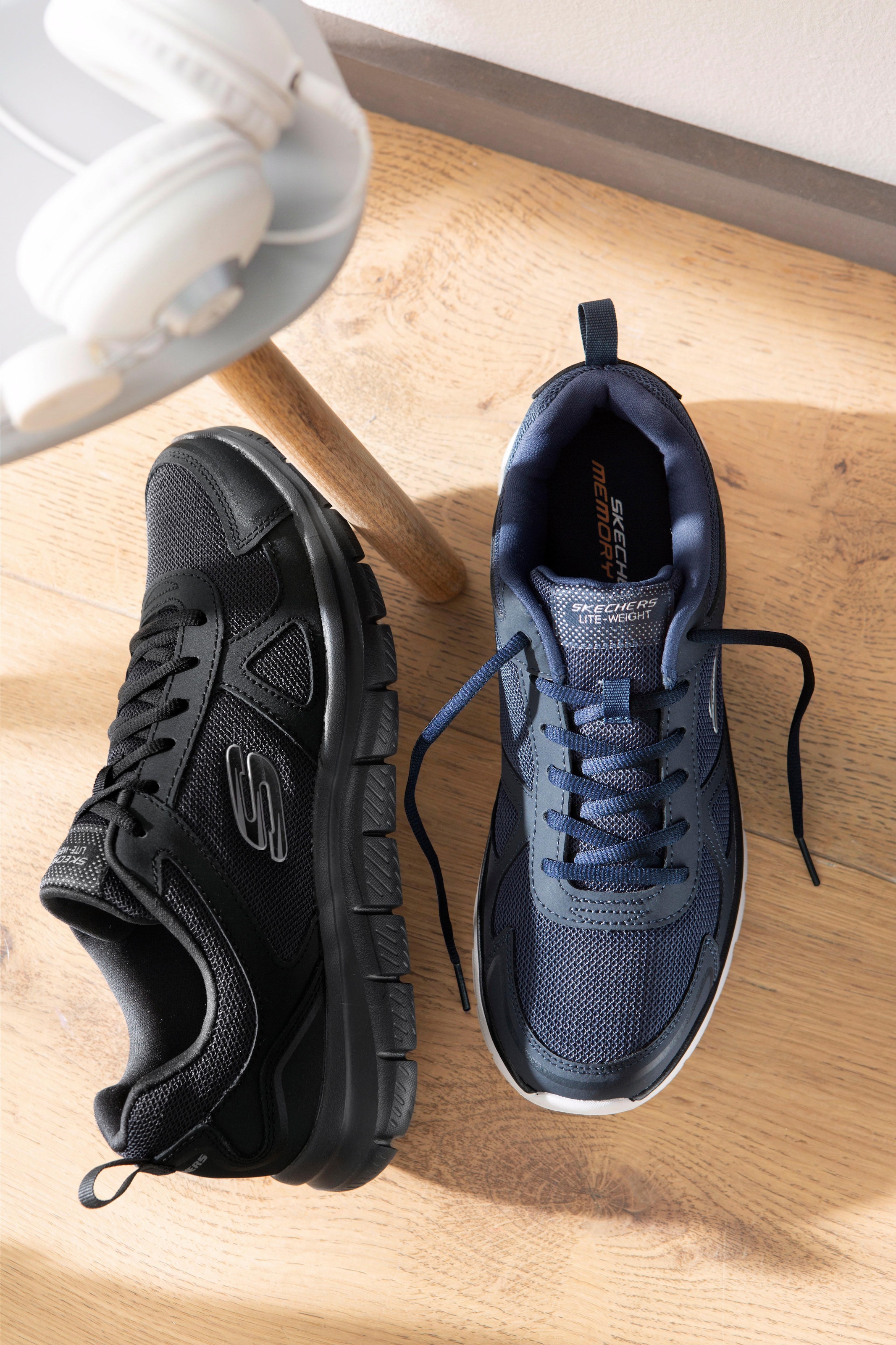 Skechers Sneaker »Track-Scloric«  , Freizeitschuh, Halbschuh, Schnürschuh mit Skechers Memory Foam