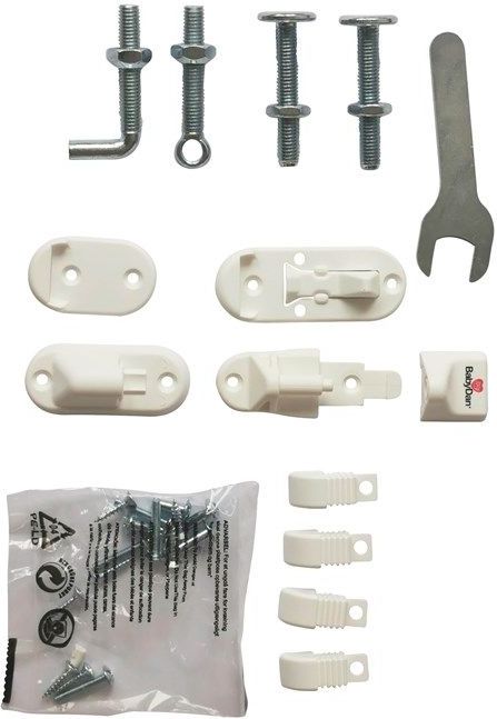 BabyDan - Fittingen voor MultiDan / Liva - Traphekjes - Wit