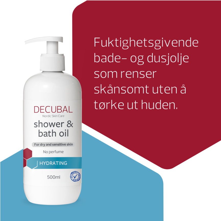 Decubal Shower & Bath Oil 500 ml