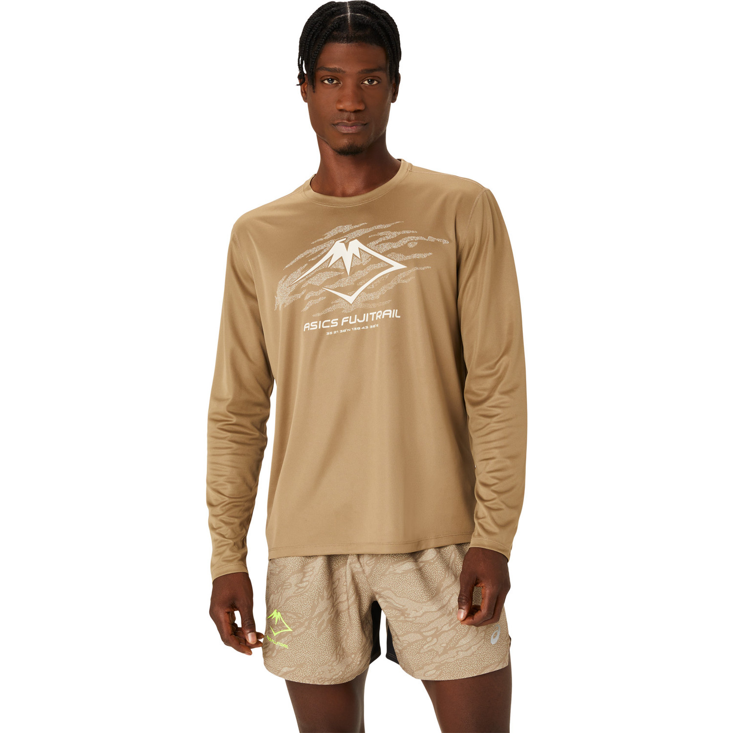 ASICS Fujitrail Logo Longsleeve T-Shirt Heren