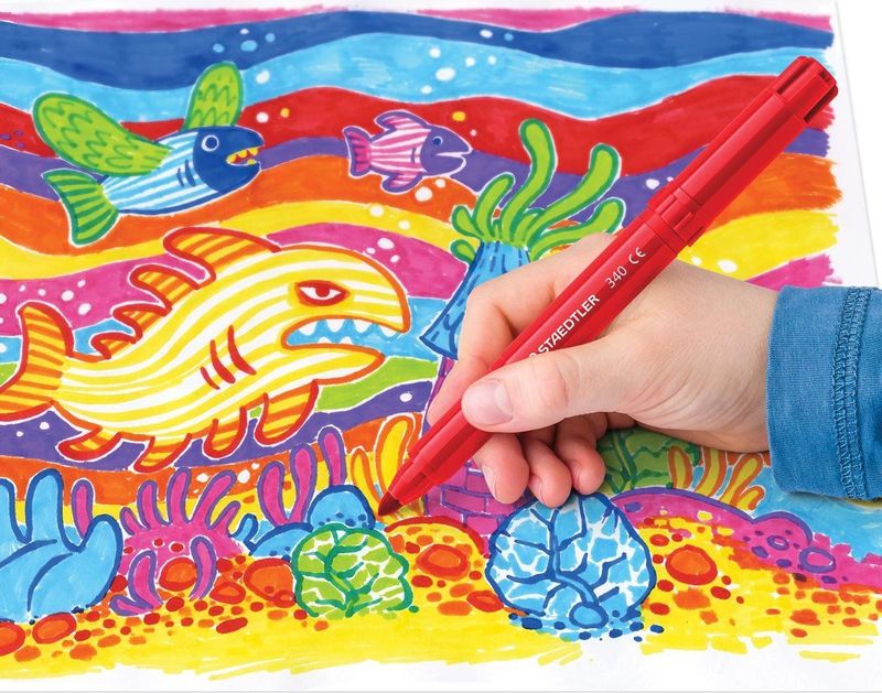 STAEDTLER Noris Club dikke stift - set 12 st