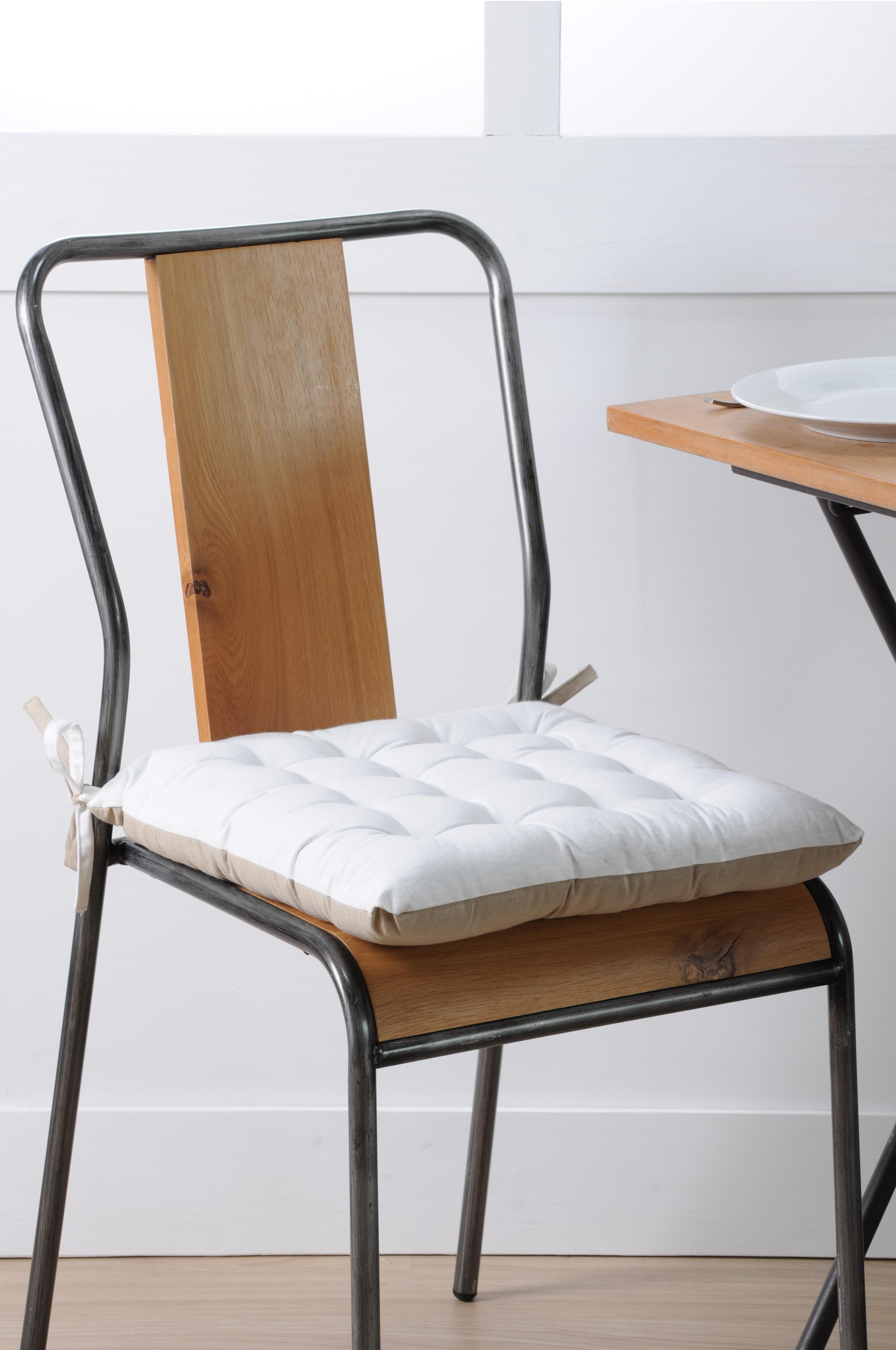 DUO GALETTE 16PTS 40X40 ECRU LIN