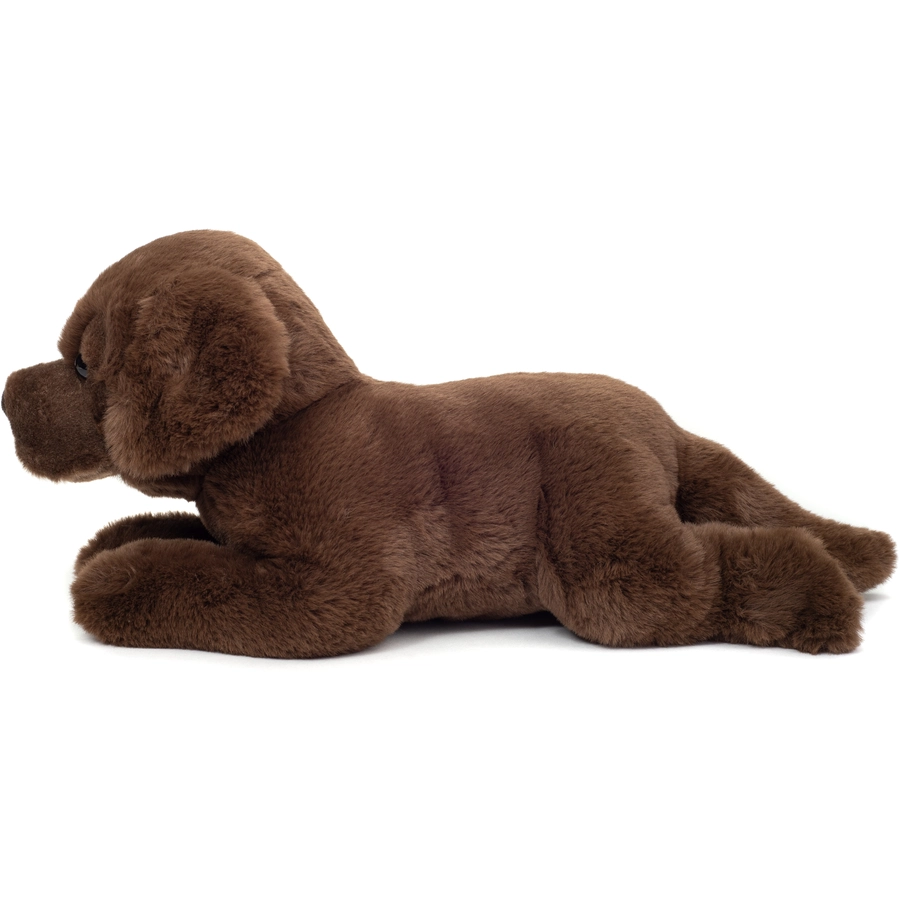 Teddy HERMANN® Labrador liegend schokobraun 32 cm