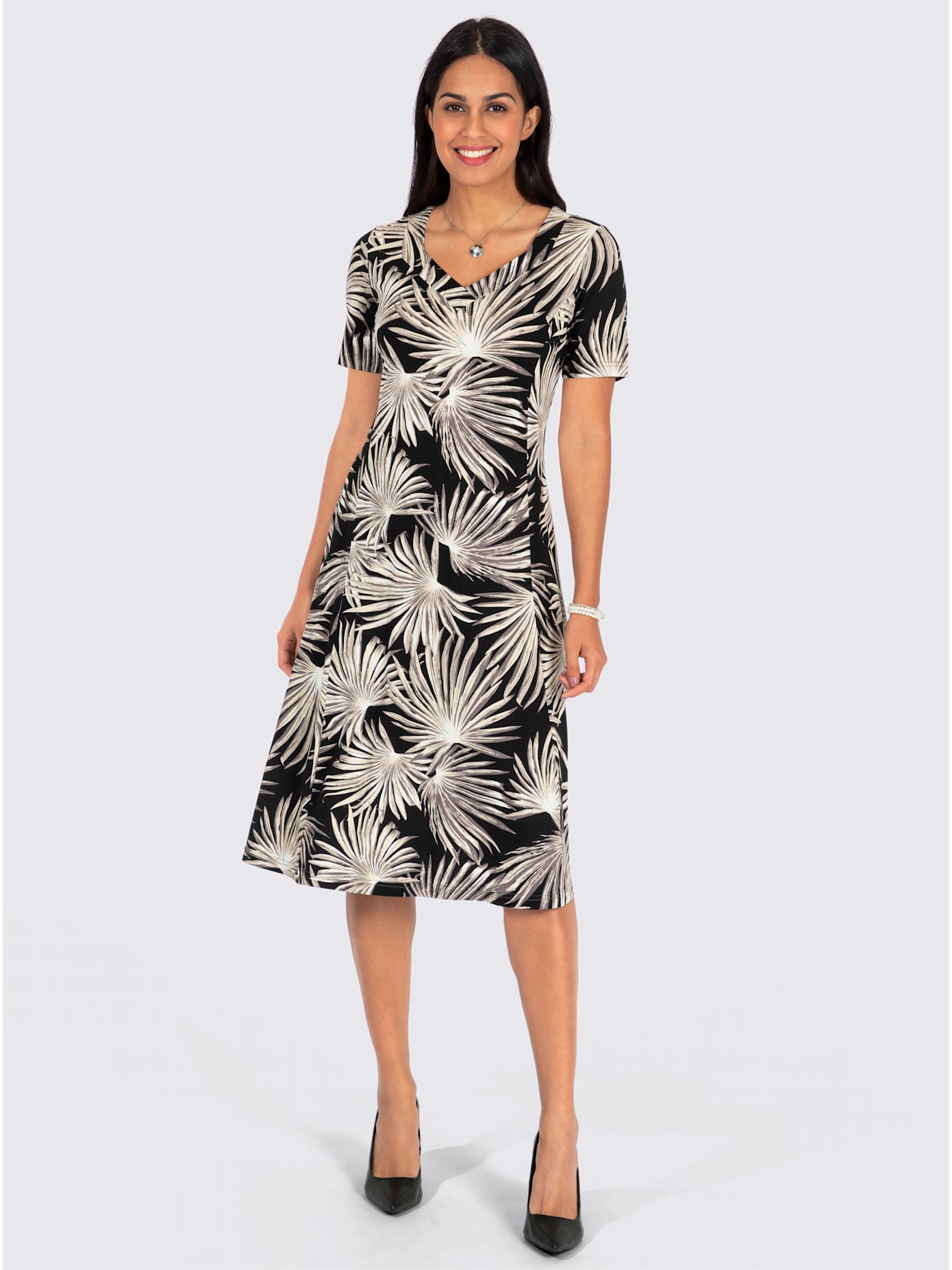 Robe en jersey viscose