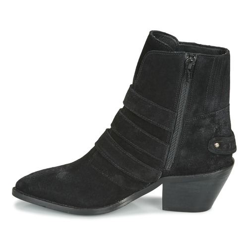 Pepe jeans - WESTERN W BUCKLE - Noir