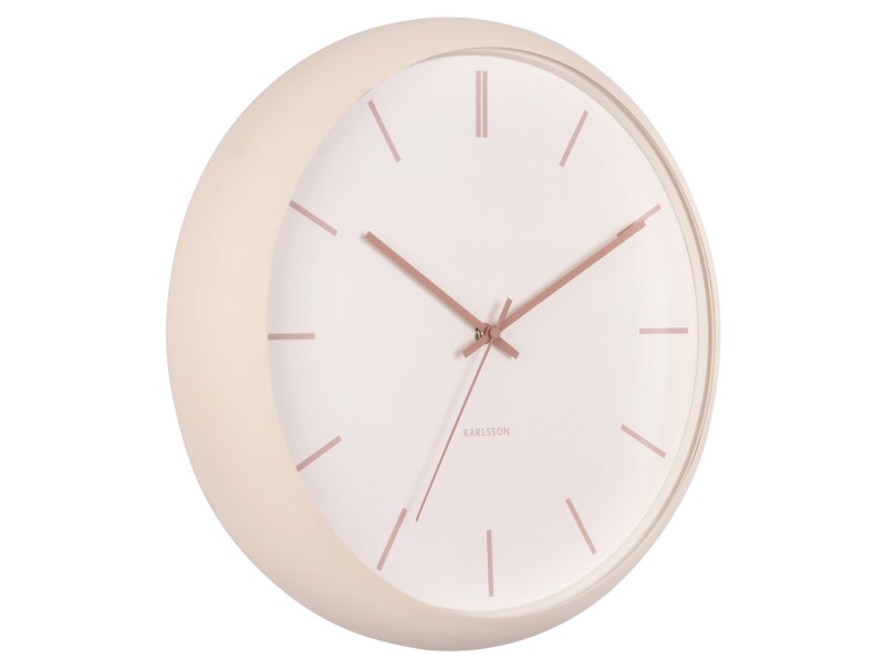 Wall Clock Nirvana Globe KA5859GY Dark warm grey