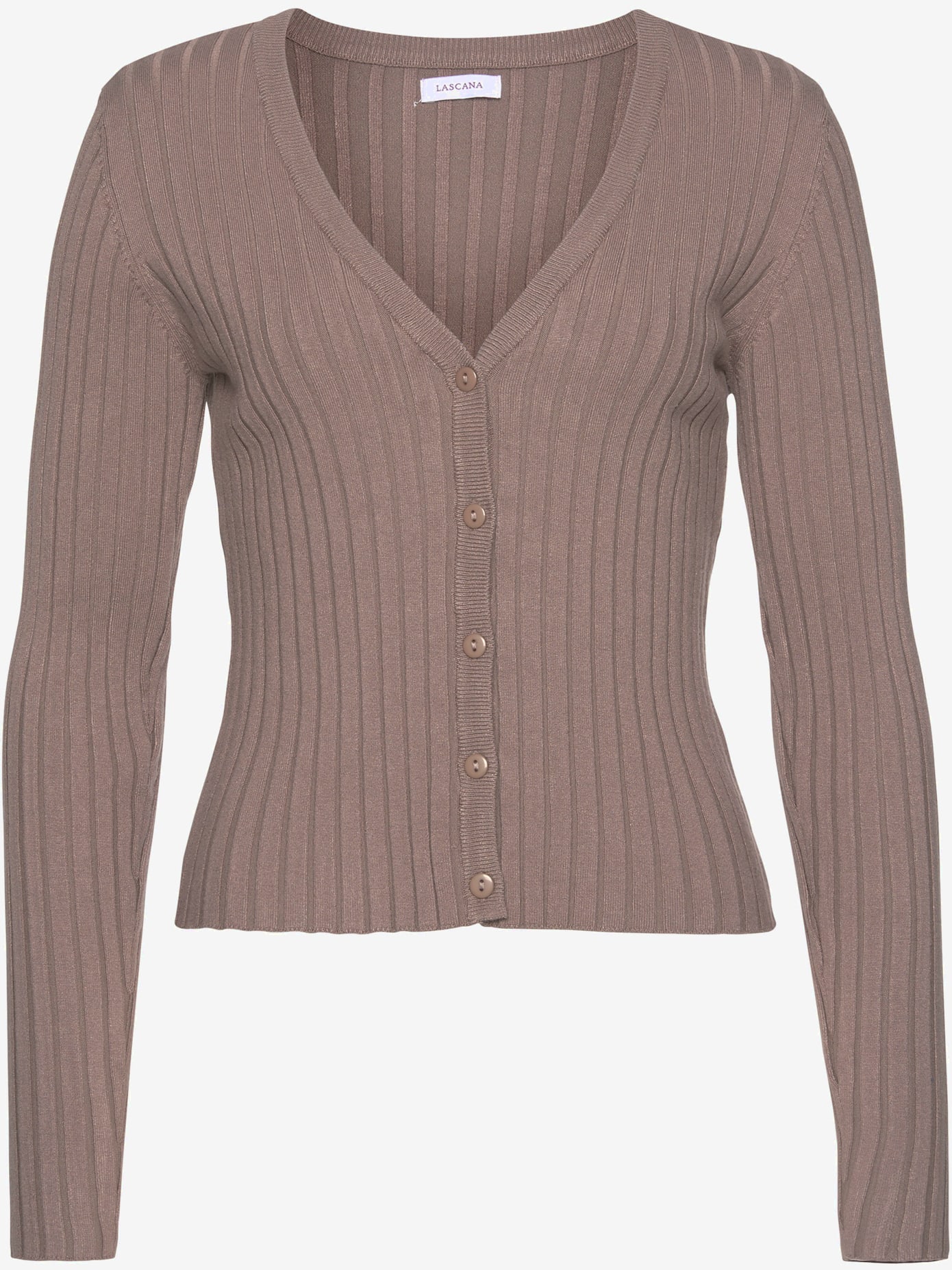 Veste en tricot encolure en v dégagée
