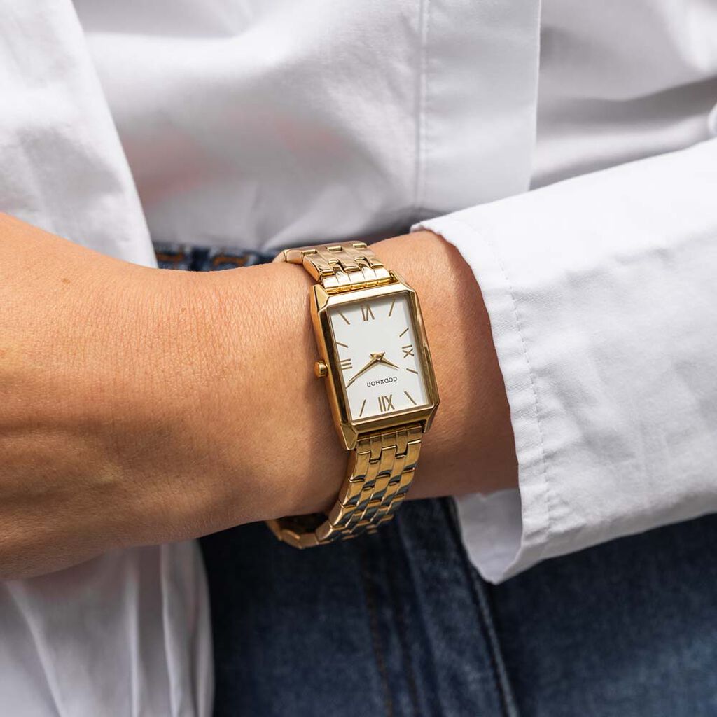 Montre Codhor Arianne Blanc