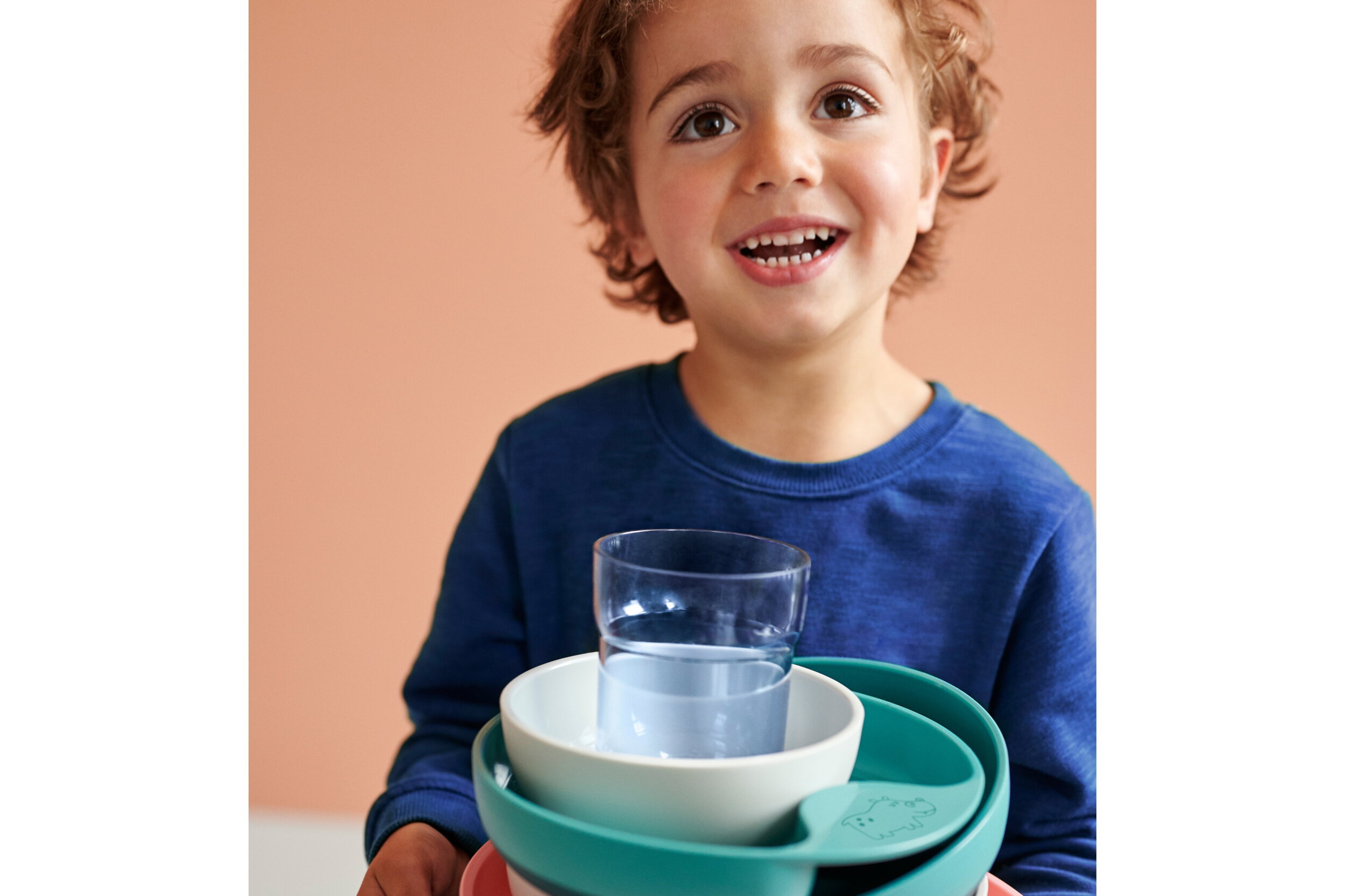 Mepal Mio kinderschaaltje - Deep turquoise