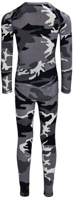 Nordbjørn Verbier Undertøy Bamboo, Camo Black