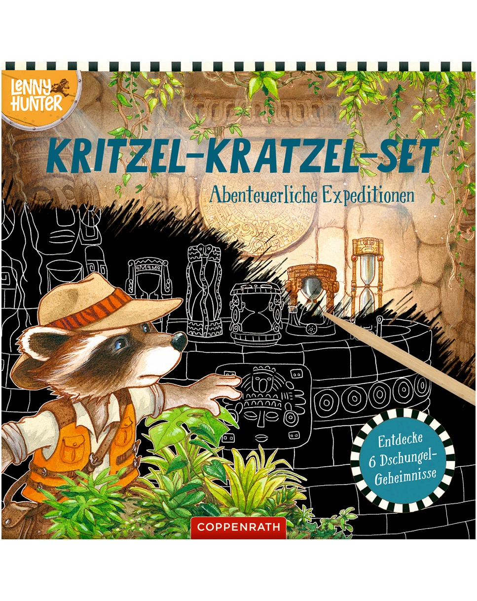 Kratzbild LENNY HUNTER - ABENTEUERLICHE EXPEDITION