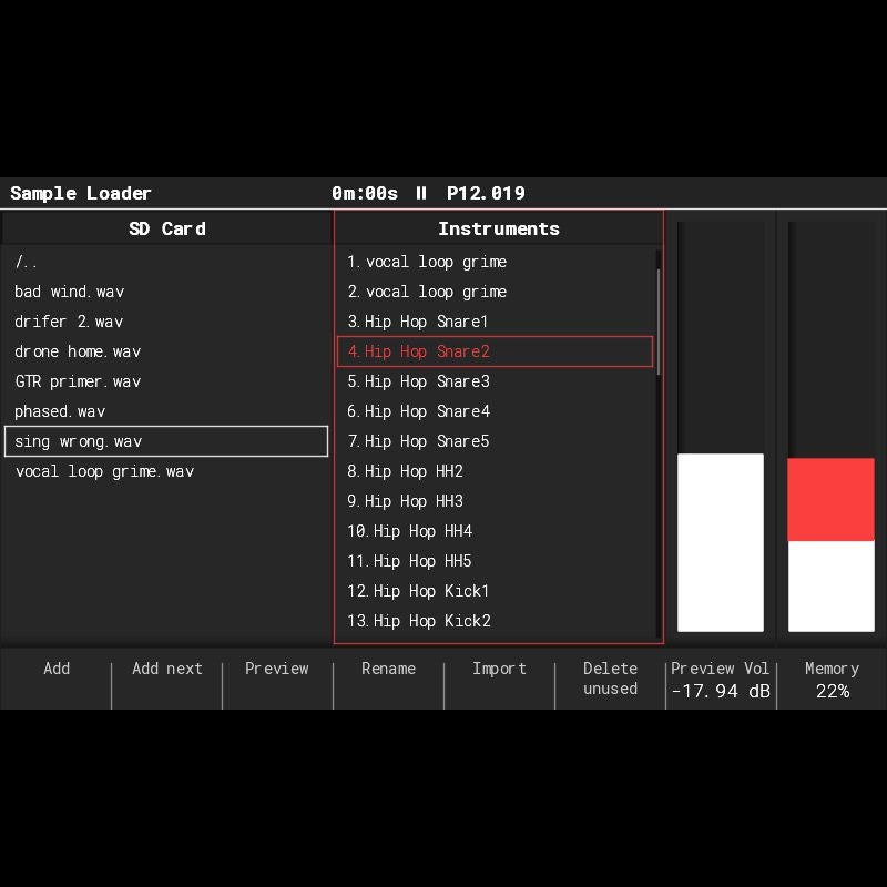 Polyend Tracker Mini sequencer