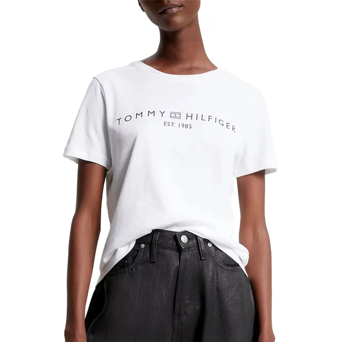 Tommy Hilfiger Regular Corp Logo Shirt Dames