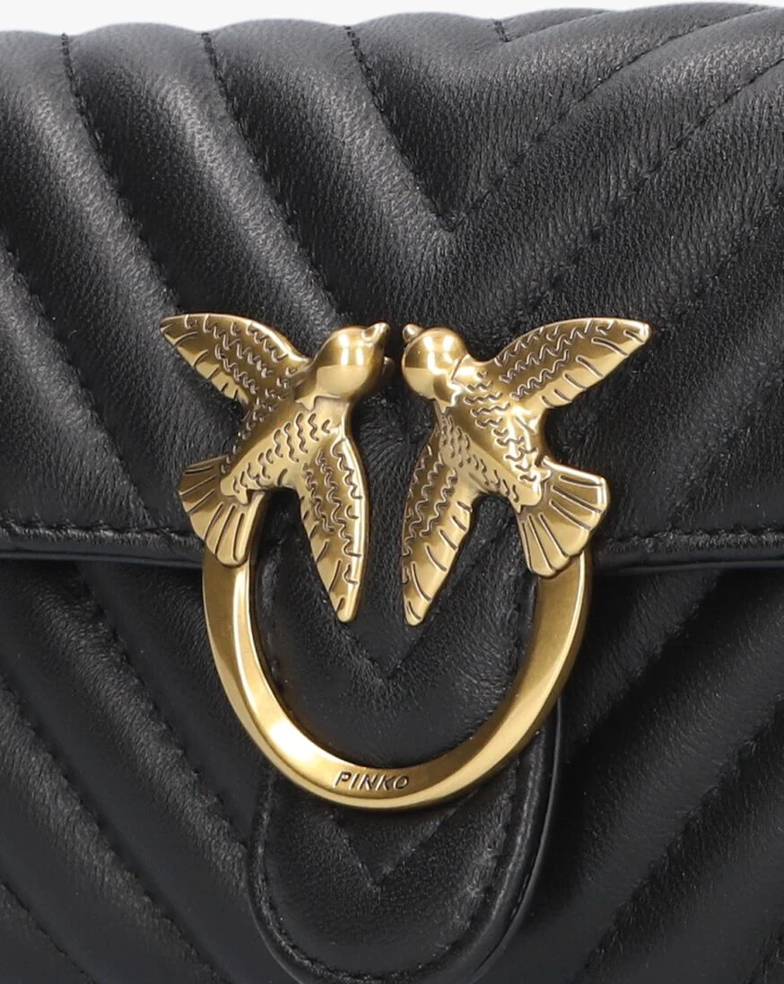 PINKO zwarte pinko handtas love one wallet c