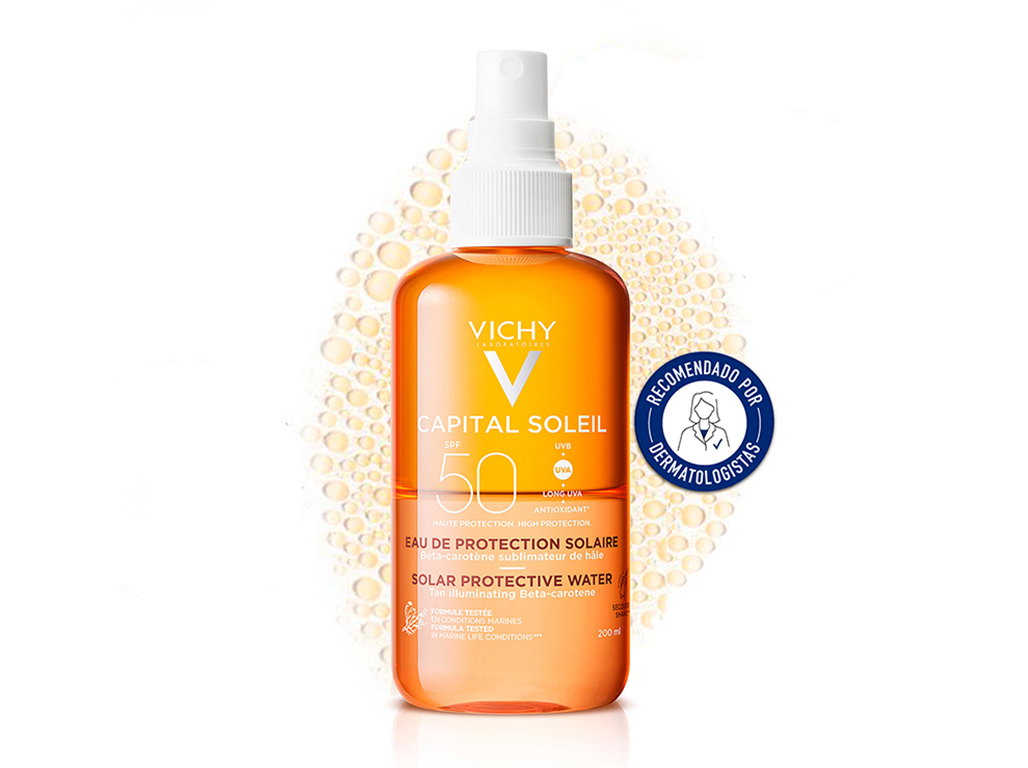 AGUA BRONZEADORA VICHY SOLEIL BRONZE SPF50 200ML